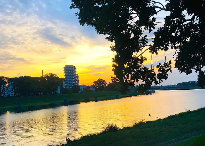 Apartament Z Tarasem I Widokiem Na Odre