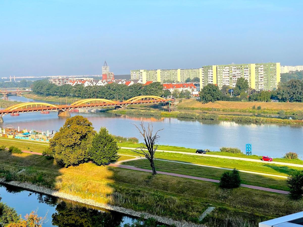 Apartment Z Tarasem I Widokiem Na Odre *
